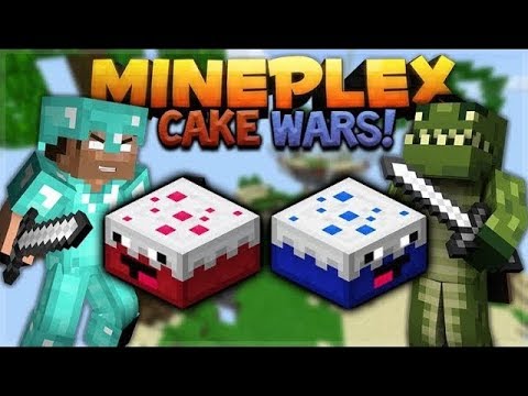 ECKOSOLDIER - MINECRAFT CAKE WARS! - MINEPLEX CAKE WARS W/ Subscribers! (PVP Mini-Game)