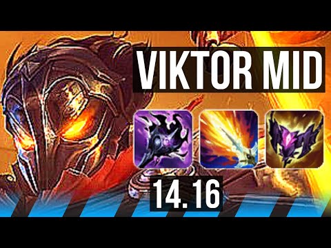 VIKTOR vs KAI'SA (MID) | 69% winrate, 47k DMG | EUW Master | 14.16