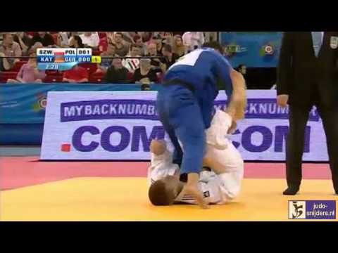 Judo 2013 European Championships Budapest: Szwarnowiecki (POL) - Katsumi (GER) [-73kg]