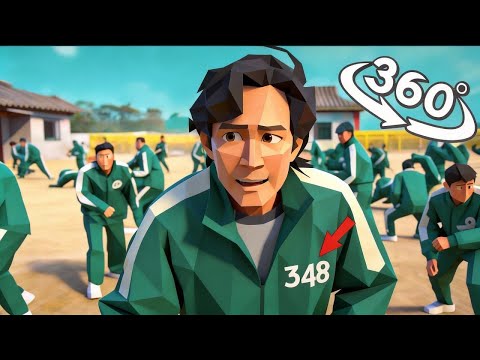 360º VR All Challenges from "Squid Game" Season 1: Complete Compilation
