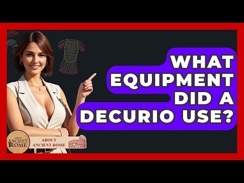 What Equipment Did A Decurio Use? - All About Rome