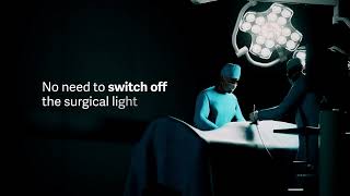 How to perform NIR guided surgery with your surgical light on?