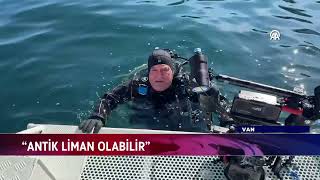 VAN GÖLÜ DERİNLİKLERİNDE GİZEMLİ YAPILAR!