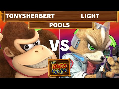 Kongo Saga - OCM | Tonysherbert (Donkey Kong) Vs Rogue | Light (Fox) Winners Pools - Smash Ultimate