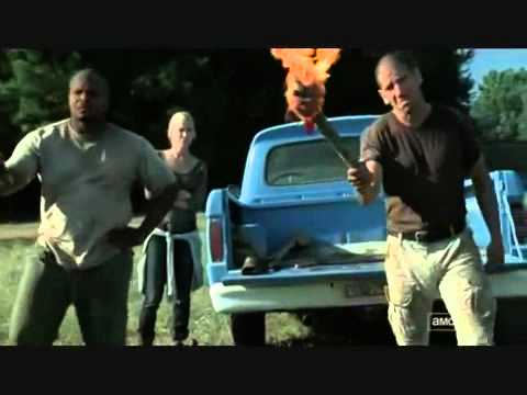 The Walking Dead Nebraska Rick Shoots ( Tony And Dave)