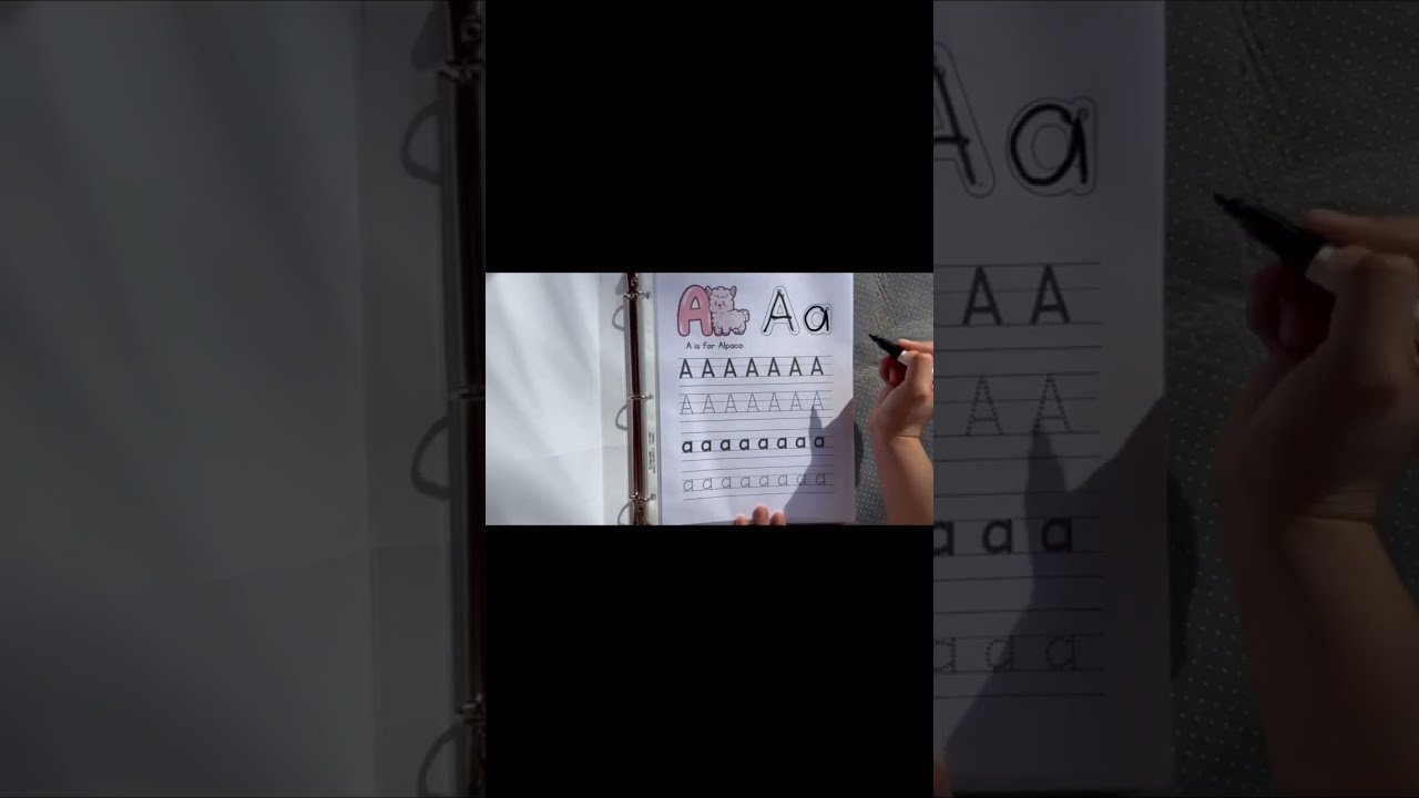 Erasable Alphabet Tracing Worksheets #printable #digital #alphabet #alphabetworksheets #tracingabc