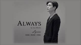 Download lagu Lee Min Ho Always Lyrics... mp3