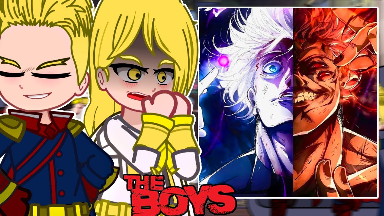 The Seven React to Satoru Gojo VS Sukuna || The Boys || Gacha React - Fan Animation / TikTok Edits