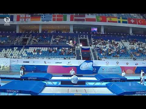 Marine JURBERT (FRA) - 2021 European bronze medallist, Trampoline