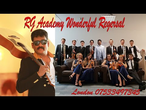 RG Academy Orchestra Rehersal