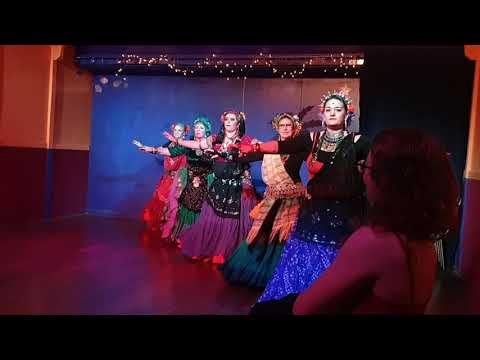 Soul Star Tribe - Global Caravan Tribal Belly Dance at the Desert Veils Christmas Hafla 2021