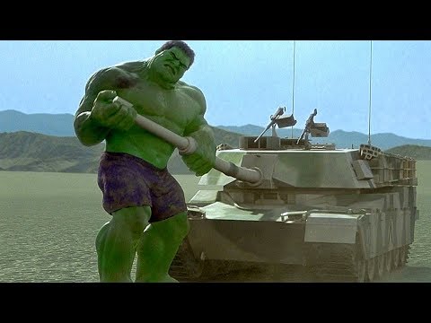 Hulk vs Tanks - Hulk Smash Scene - Hulk (2003) Movie CLIP HD