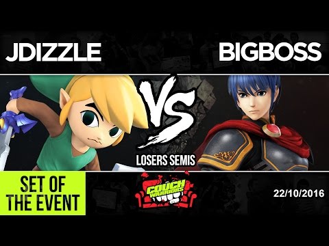 October '16 Ranbat: Jdizzle (Toon Link) vs BigBoss (Marth) - Losers Semis