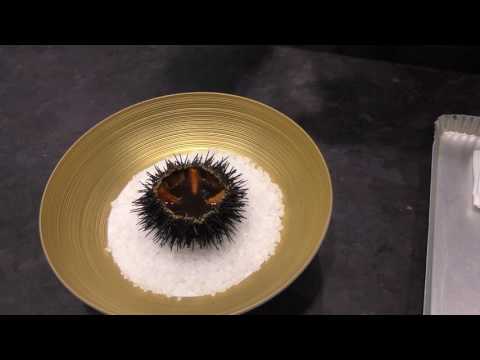 A signature dish prepared by Matteo Baronetto at Del Cambio