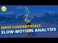 Tennis Serve Fundamentals: In-Depth Slow-Motion Analysis