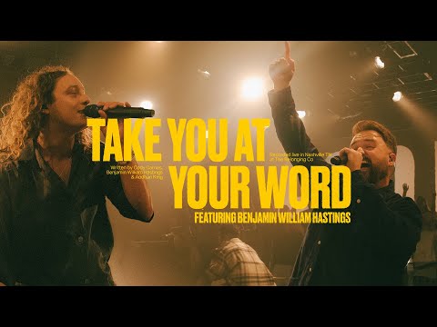 Cody Carnes, Benjamin William Hastings – Take You At Your Word (Official Live Video)