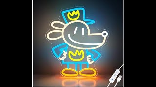 DOGMAN LED NEON SIGN