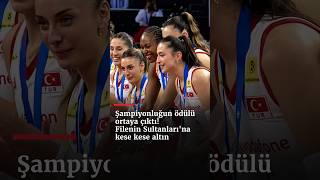 Şampiyonluğun Ödülü Ortaya Çıktı! Filenin Sultanları'na Kese Kese Altı