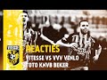 Reacties Vitesse vs VVV Venlo (TOTO KNVB Beker)