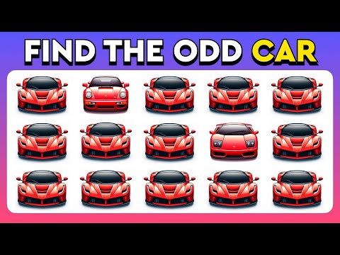 Find the ODD One Out 🚘⚡ - Ultimate Car Logo Challenge | 40 levels