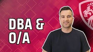 DBA (doing business as) and o/a (operating as) explained