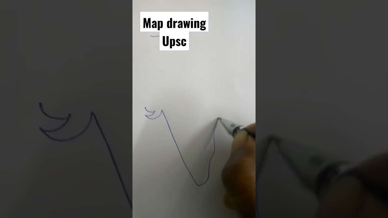 map drawing within 20 sec - India - UPSC #upscmotivation