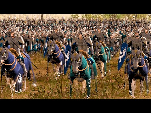 Rise Of Mordor - The Intense Fight: Dol Amroth Vs Mordor  - LOTR  Cinematic Battle