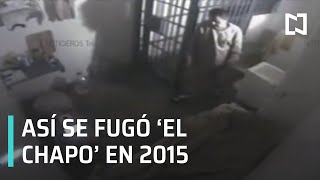 Audio y video de la fuga de El Chapo Guzmán 2015