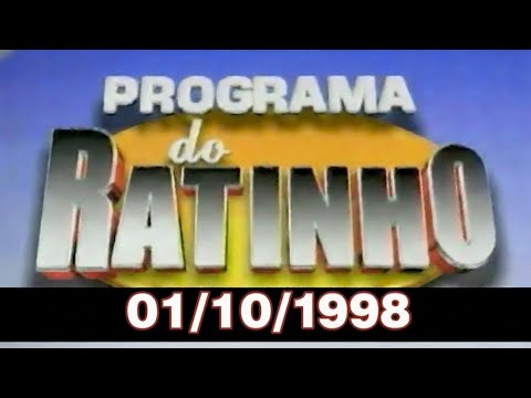 Programa do Ratinho de 01/10/1998