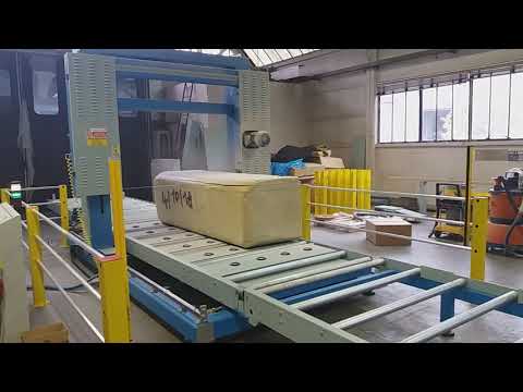 Horizontal cutting machine, CUTTING WITH blade and fastwire