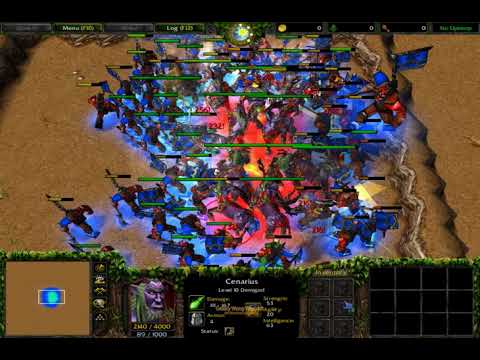 25 Hellscream vs 10 Cenarius (With Skills) 1080p