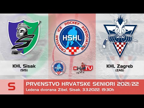 Highlights - PH 2021/22 Seniori - KHL Sisak vs KHL Zagreb