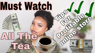 HOW TO START AN ONLINE STORE IN AFRICA |ONLINE STORE TIPS,HOW TO GROW SALES AND HOW TO MAKE PROFIT!!