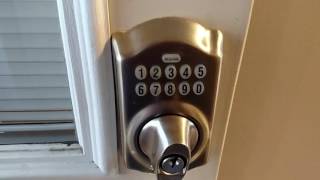 Programming Schlage Door Lock to Add and Remove Code Learn in 90 Seconds