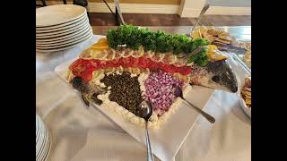 Whole Poached Scottish Salmon