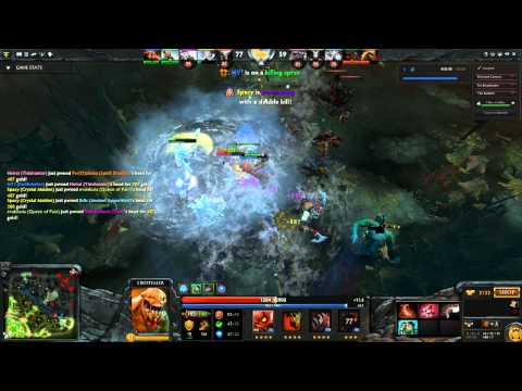 Spacy plays Crystal Maiden Dota 2