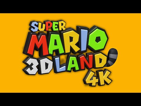 Super Mario 3D Land 4K Trailer (4K Texture Pack)
