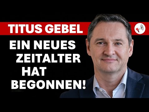 Turning point: A new era has already begun | Lecture by Dr. Titus Gebel