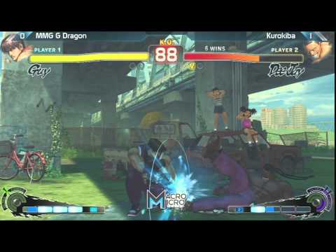 SSF4: MMG G Dragon vs Kurokiba - Losers Finals - Alpha Clash 9