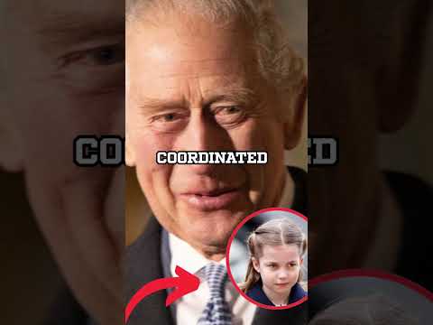 Did Princess Charlotte Give Grandfather King Charles a Friendship Bracelet? #kingcharles  #charlotte