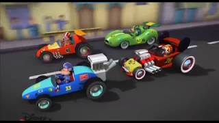 Анонс мультсериала "Микки и весёлые гонки" на русском языке