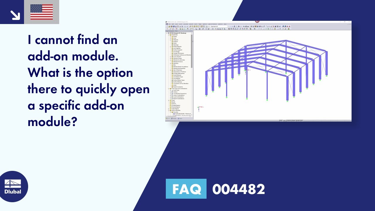 [EN] FAQ 004482 | I cannot find an add-on module. How can I quickly open a specific...