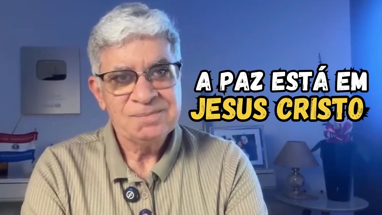 A PAZ QUE O MUNDO NÃO PODE DAR - Minuto com Deus de Hoje