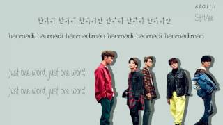 SHINee - Beautiful Life (한마디) Lyrics (Color coded Han/Rom/Eng)