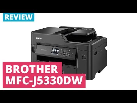 Spausdintuvas BROTHER MFC-J5340DW rašalinis 4 viename, A3, automatinis dokumentų tiektuvas, dvipusis, belaidis, 28 ipm video