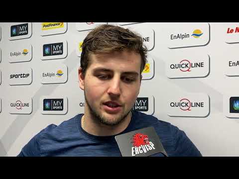 Interview mit Dario Burgener zum Spiel EHC Visp - SC Langenthal (4:3 n.V.)