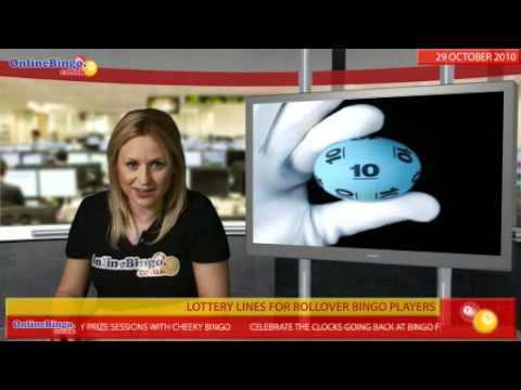 Lottery lines for Rollover Bingo players