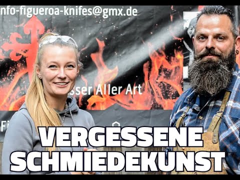 VERGESSENES HANDWERK! Rike schmiedet ihr Messer selbst in der FIGUEROA KNIFES SCHMIEDE!