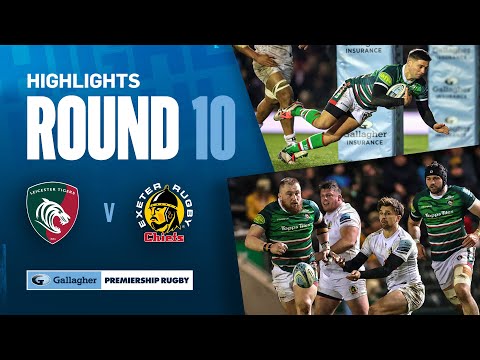 Leicester v Exeter - HIGHLIGHTS | Sin-Bin Turns The Tide | Gallagher Premiership 2024/25