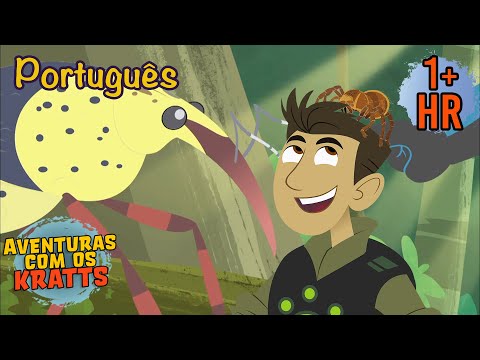 Insetos e Criaturas Assustadoras | Aventuras com os Kratts